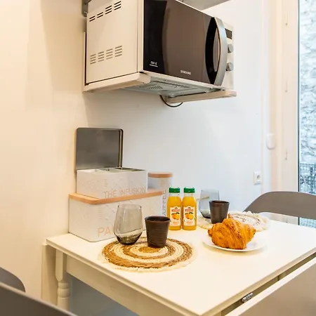 Apartmán Stylish 2-bedroom Near The Famous Moulin Rouge Paříž