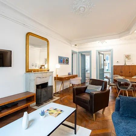 Apartmán Stylish 2-bedroom Near The Famous Moulin Rouge Paříž